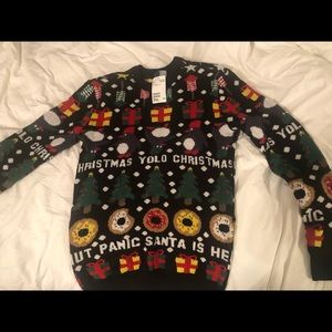 Christmas sweater YOLO